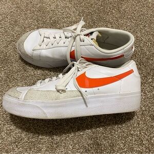 Nike Blazer Low Platform Sneakers size 10
